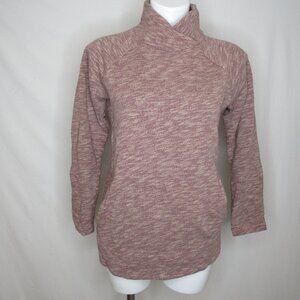 Prana Pink CALEXA Cowl Neck Tunic Top Women's XS XSmall